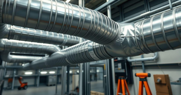 Tubulação de ar comprimido em alumínio: condução leve e resistente Tubulação de ar comprimido em alumínio: condução leve e resistente
