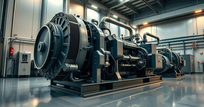 Compressor de Ar Parafuso Industrial Desempenho