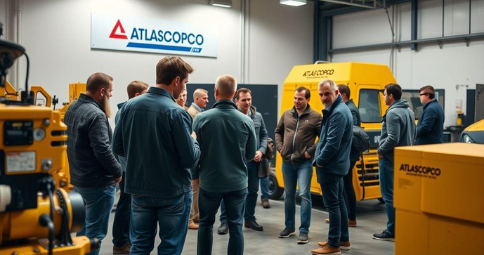 Distribuidor Atlas Copco: Equipamentos Industriais de Ponta
