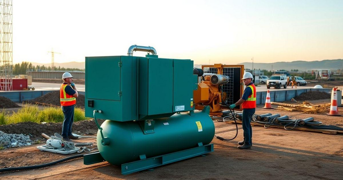Aluguel De Compressor De Ar Preço Acessível Para Indústrias