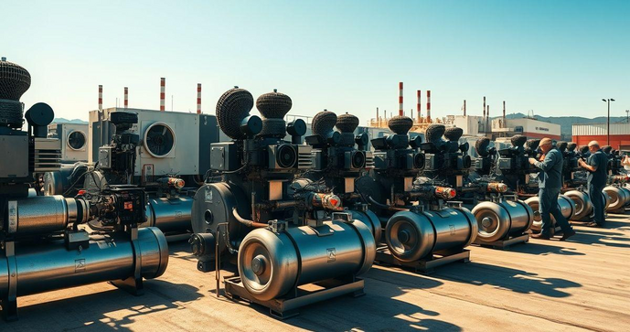 Locação de Compressores de Ar: A Solução Prática para Seus Projetos!