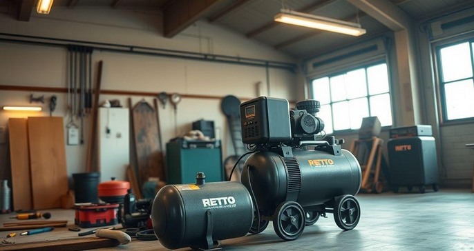 Alugar um compressor elétrico: Soluções versáteis para seus projetos