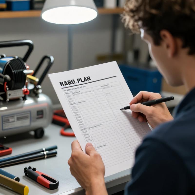 Plano de manutenção preventiva compressor de ar parafuso: Evite Erros Comuns e Garanta Eficiência