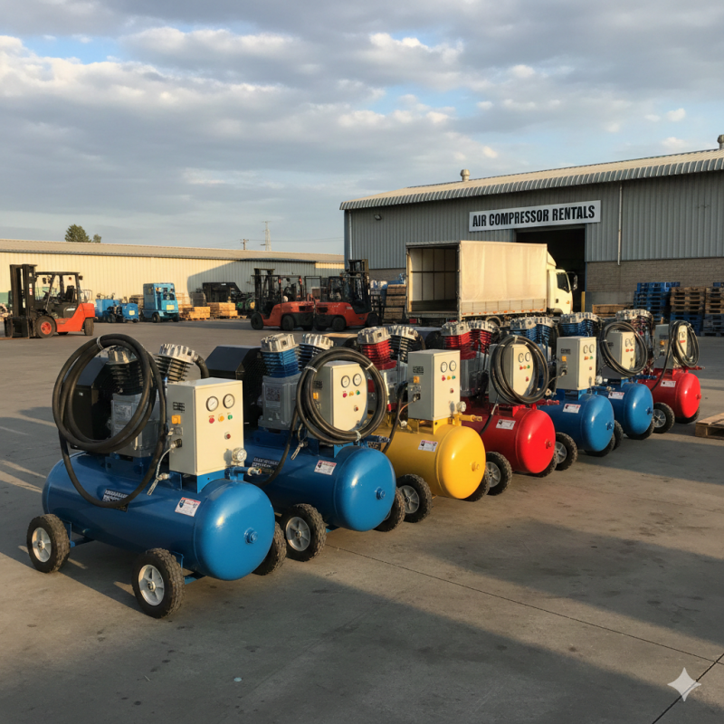 Como Escolher Compressores de Ar para Aluguel: Dicas para Maximizar Eficiência e Custo-Benefício